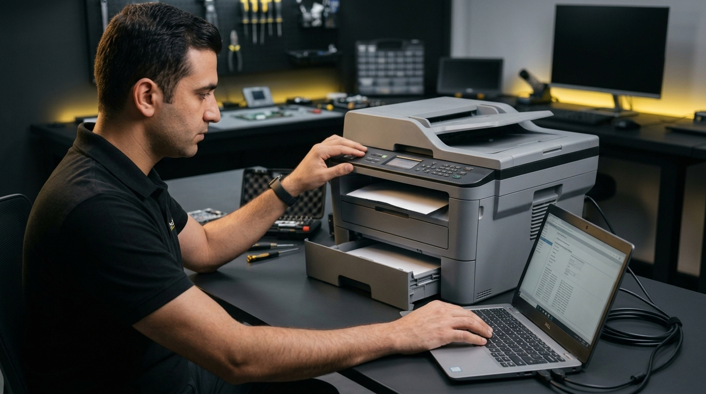 Printer setup in Doha